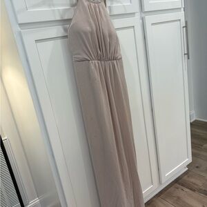 Show Me Your MuMu Blush Halter Dress